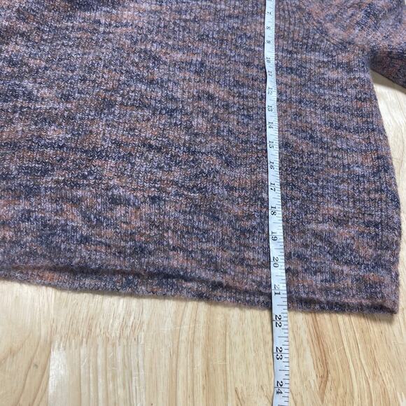 Madewell NWT Space-Dyed Eaton Puff-Sleeve Pullover Sweater Size S Wool Blend - Picture 11 of 11